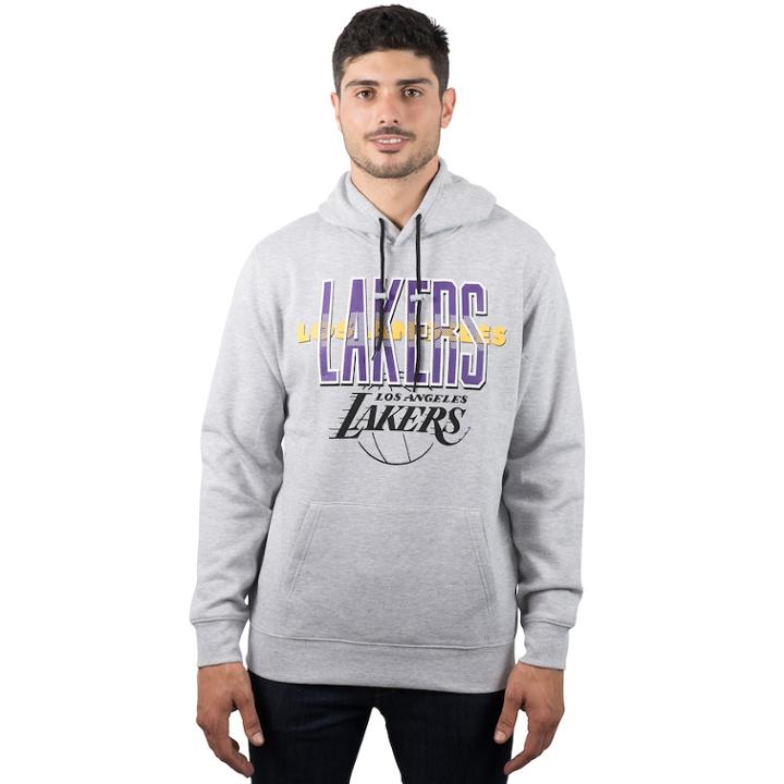 Men's Los Angeles Lakers Victory Hoodie, Size: Xxl, Grey