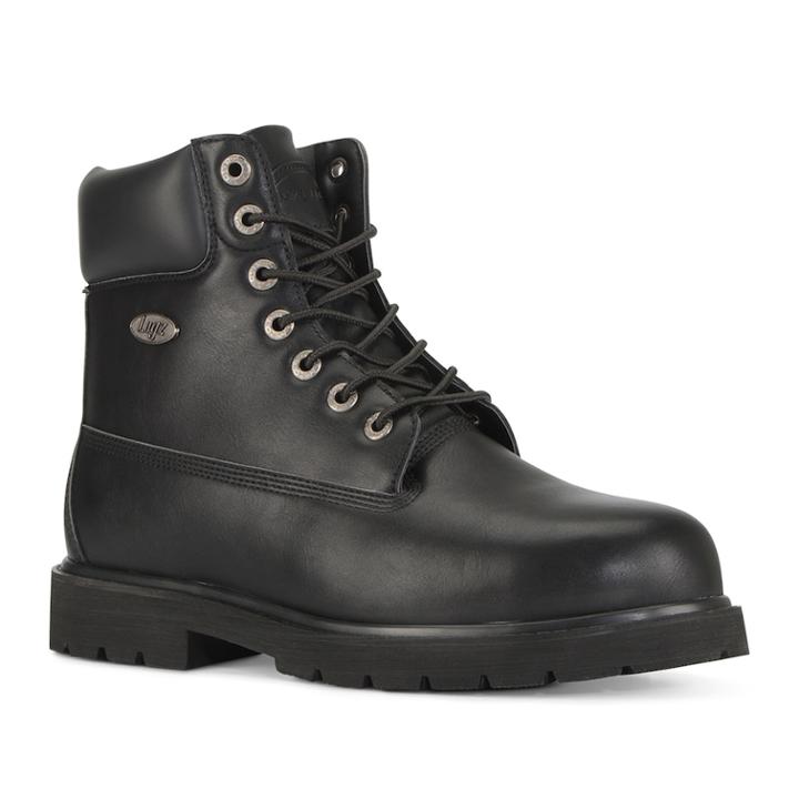 Lugz Drifter Men's Steel Toe Work Boots, Size: Medium (11.5), Black