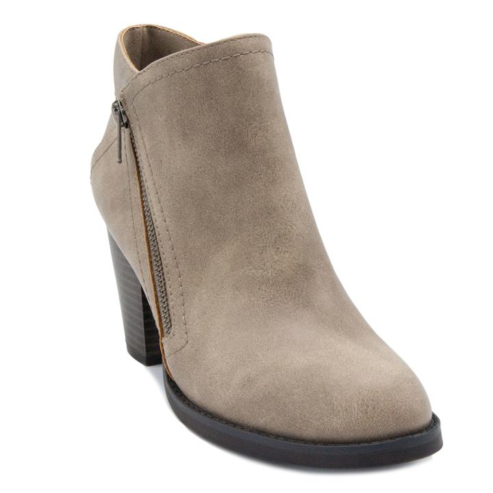 Rampage Edyn Women's Ankle Boots, Size: Medium (6), Dark Beige