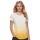 Women's Sonoma Goods For Life&trade; Essential Tee, Size: Xs, White Oth
