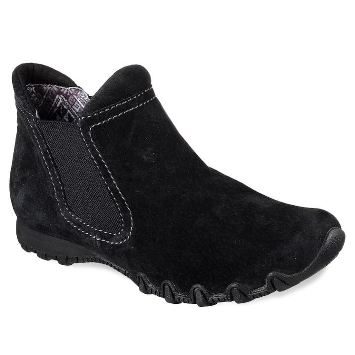 Skechers Relaxed Fit Bikers Londoner Women's Ankle Boots, Size: 9.5, Grey (charcoal)