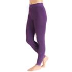 Women's Cuddl Duds Ultra Plush Leggings, Size: Xlrg Av/rg, Purple Oth
