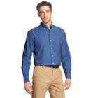 Big & Tall Izod Newport Classic-fit Plaid Oxford Button-down Shirt, Men's, Size: 3xb, Dark Blue