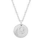 Washington Redskins Sterling Silver Reversible Pendant Necklace, Women's, Size: 18