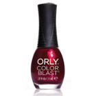 Orly Color Blast Luxe Shimmer Nail Polish, Red
