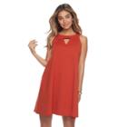 Women's Sharagano Trapeze Halter Dress, Size: 4, Orange Oth