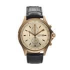 Citizen Men's Leather Chronograph Watch - An3512-03p, Black