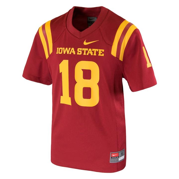 Boys 8-20 Nike Iowa State Cyclones Jersey, Size: S 8, Red