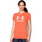 Women's Under Armour Sportstyle Crew Short Sleeve Tee, Size: Medium, Ovrfl Oth