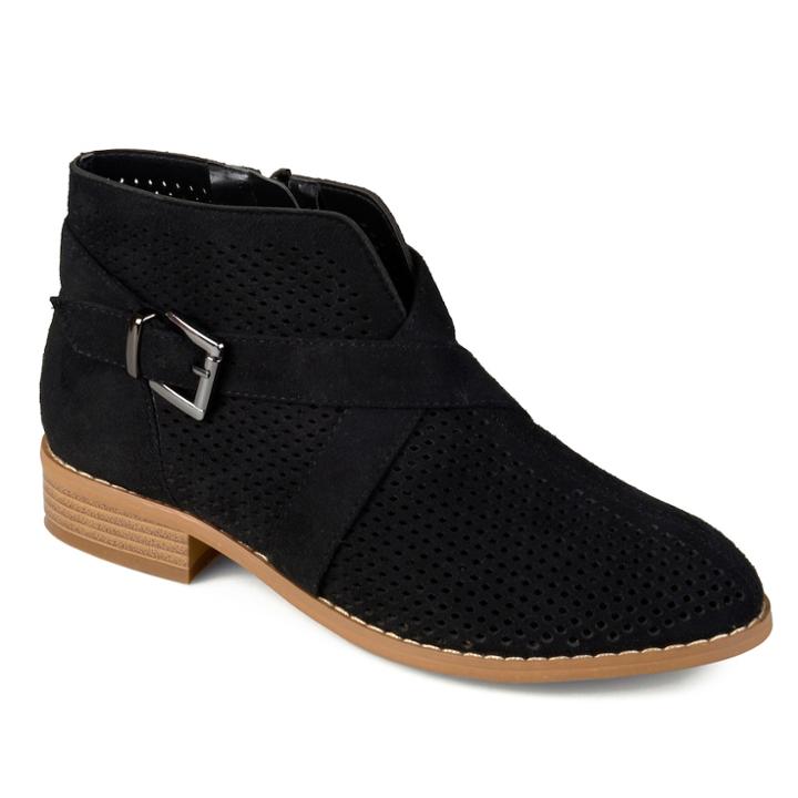 Journee Collection Reggi Women's Ankle Boots, Size: 8.5, Black