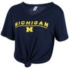Women's Michigan Wolverines Juke Top, Size: Xl, Blue