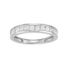 10k Gold 1 Carat T.w. Diamond Wedding Ring, Women's, Size: 7, White