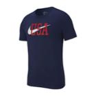 Men's Nike Dri-fit Americana Tee, Size: Xxl, Blue (navy)