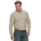 Big & Tall Croft & Barrow&reg; Classic-fit Easy-care Pique Polo, Men's, Size: Xxl Tall, Med Beige