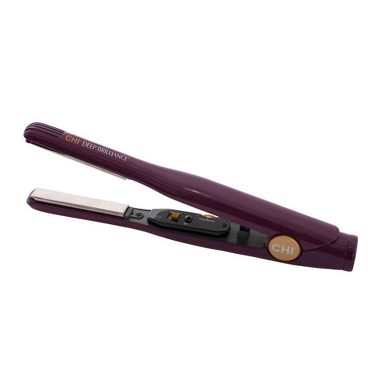 Chi Deep Brilliance Black Titanium 1/2-in. Hairstyling Iron, Purple