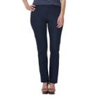 Plus Size Chaps Solid Skinny Pants, Women's, Size: 16 W, Blue (navy)