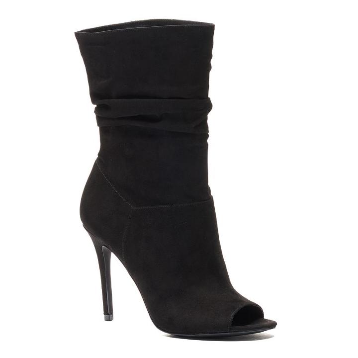 Style Charles By Charles David Rio Women's Slouch Ankle Boots, Girl's, Size: 9.5, Black