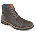 Vance Co. Manzo Men's Work Boots, Size: Medium (8), Grey