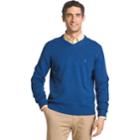 Men's Izod Fieldhouse Regular-fit V-neck Sweater, Size: Medium, Brt Blue