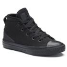 Kids' Converse Chuck Taylor All Star Syde Street Mid Sneakers, Boy's, Size: 4, Black
