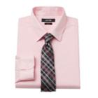 Men's Apt. 9&reg; Slim-fit Dress Shirt & Tie Set, Size: L-34/35, Pink