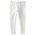 Girls 4-8 Oshkosh B'gosh&reg; Solid Full-length Leggings, Girl's, Size: 6, White