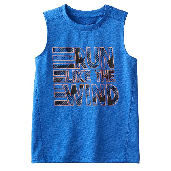 Boys 4-10 Jumping Beans&reg; Textured Muscle Tee, Boy's, Size: 5, Blue