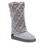 Muk Luks Shawna Women's Water Resistant Winter Boots, Size: 7, Grey