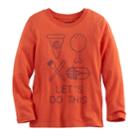 Baby Boy Jumping Beans&reg; Thanksgiving Softest Graphic Tee, Size: 18 Months, Drk Orange