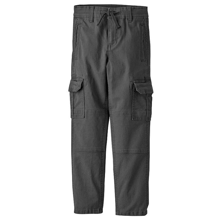 Boys 4-7x Sonoma Goods For Life&trade; Cargo Pants, Size: 6, Dark Grey