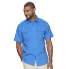 Men's Columbia Omni-wick Pacific Breeze Button-down Shirt, Size: Small, Med Blue
