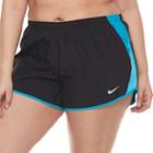 Plus Size Nike Dry Running Shorts, Women's, Size: 1xl, Grey (charcoal)