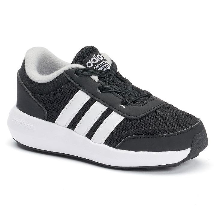 Adidas Neo Cloudfoam Race Toddler Boys' Shoes, Boy's, Size: 10 T, Black