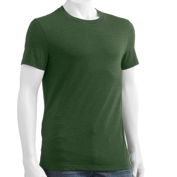 Big & Tall Urban Pipeline&reg; Heather Tee, Men's, Size: Xl Tall, Dark Green