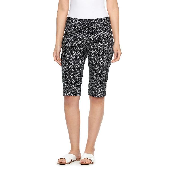 Women's Dana Buchman Millennium Skimmer Capris, Size: Small, Oxford