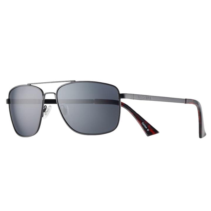 Men's Dockers Navigator Polarized Sunglasses, Black
