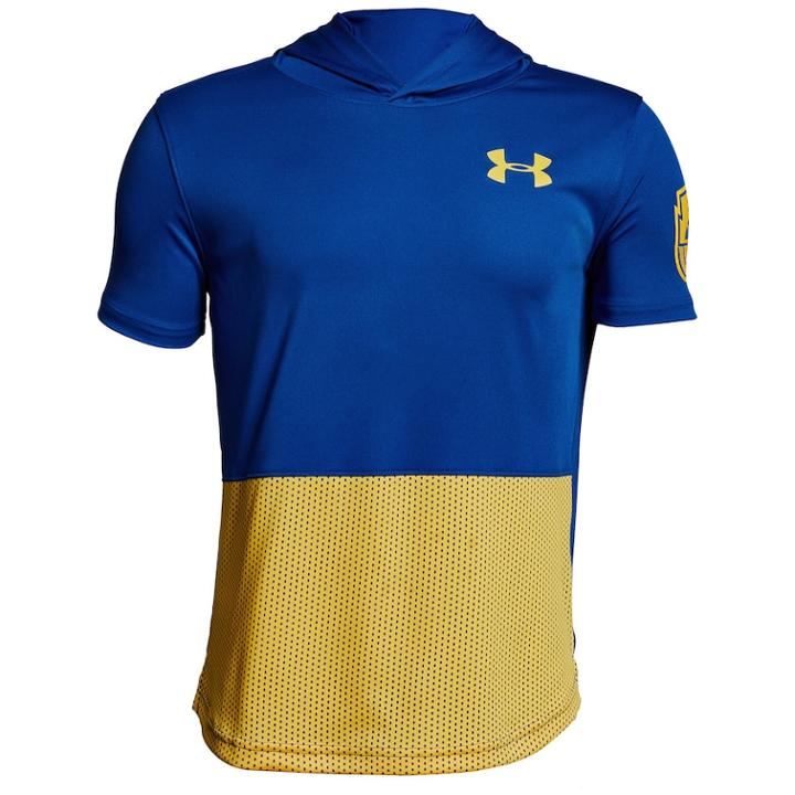 Boys 8-20 Under Armour Baseline Hooded Tee, Size: Xl, Blue