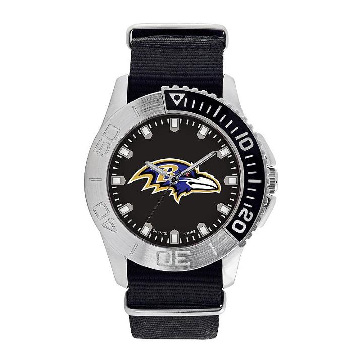 Men's Game Time Baltimore Ravens Starter Watch, Black