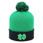 Adult Top Of The World Notre Dame Fighting Irish Pom Knit Hat, Men's, Brt Green