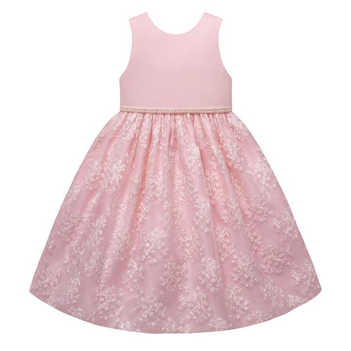 Girls 7-12 American Princess Pearl Waist Embroidered Skirt Dress, Girl's, Size: 8, Red Other