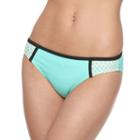 Mix And Match Colorblock Crochet Bikini Bottoms, Size: Medium, Lt Green