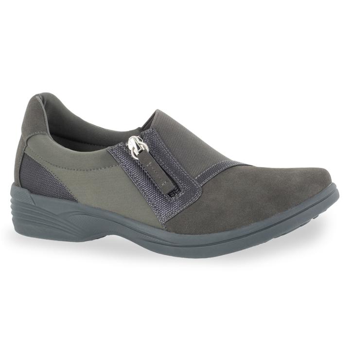 Solite By Easy Street Dreamy Women's Shoes, Size: Medium (8), Grey