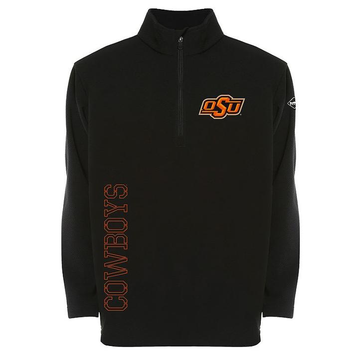 Men's Franchise Club Oklahoma State Cowboys Thermatec Pullover, Size: Xxl, Black