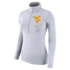 Women's Nike West Virginia Mountaineers Dri-fit Pullover, Size: Large, White