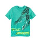Boys 4-8 Carter's Alligator Totally Jawsome Graphic Tee, Size: 7, Turquoise/blue (turq/aqua)