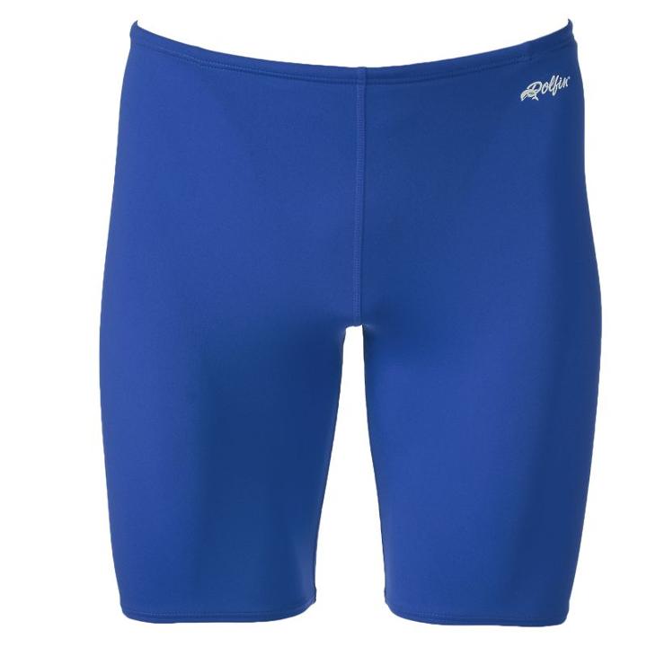 Men's Dolfin Solid Jammer Swim Trunks, Size: 30, Blue Other