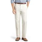 Men's Izod Heritage Chino Straight-fit Wrinkle-free Flat-front Pants, Size: 42x30, Grey
