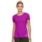 Women's Tek Gear&reg; Mesh Back Base Layer Workout Tee, Size: Xs, Med Purple