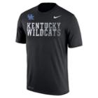 Men's Nike Kentucky Wildcats Legend Staff Sideline Dri-fit Tee, Size: Medium, Black