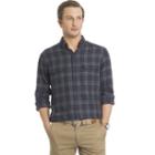 Men's Arrow Plaid Classic-fit Button-down Shirt, Size: Large, Blue Other